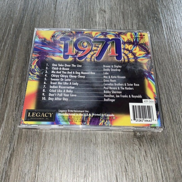 Various 1971 Top Picks of Legacy Entertainment ATP 060 CD - Picture 3 of 4
